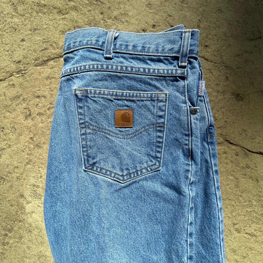 Blue Carhartt jeans